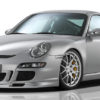 Porsche 911 mit GTS-R silber seitliche Front